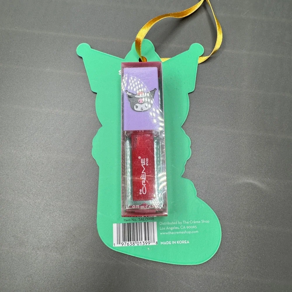The Creme Shop x‎ Hello Kitty Kuromi Tinted Jelly Lip Oil Red Moisturizing NEW